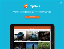 Tablet Screenshot of forum.gocs.pl
